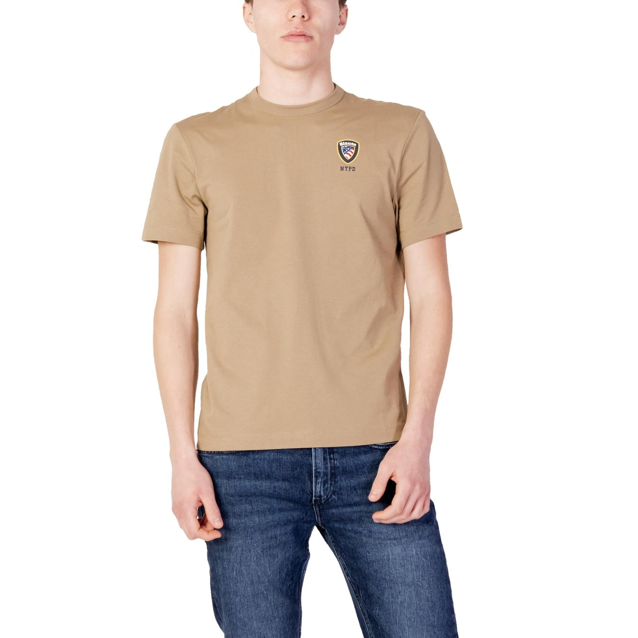 Blauer Homme T-Shirts