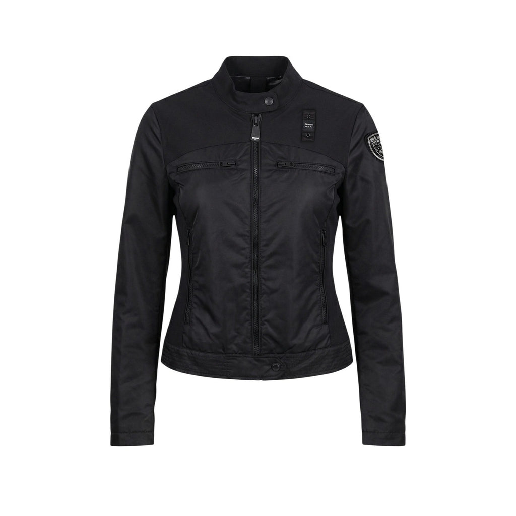 Blauer Femme Jaquettes